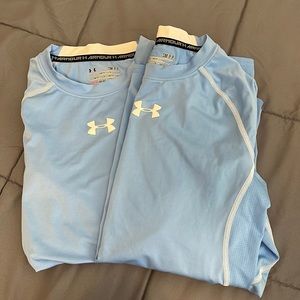 2 Under Armor-Long Sleeve Compression Shirt